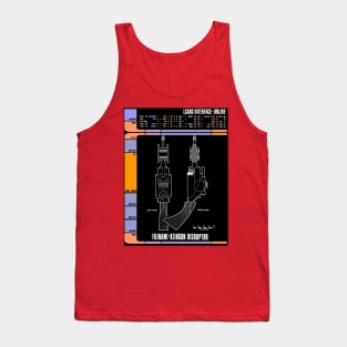 Computer Readout Showing Disruptor Weapon Tank Top